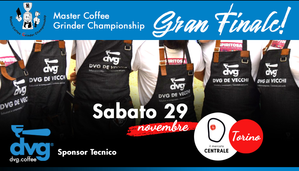Gran Finale! Master Coffee Grinder Championship 2025 TORINO - Mercato Centrale
